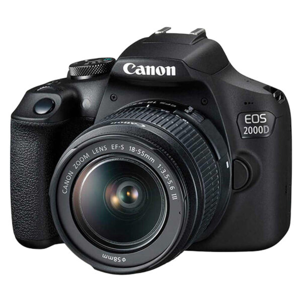 دوربین DSLR کانن EOS 2000D با لنز 18-55mm DC III
