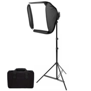 Magic-hex-softbox-pre-blesky_Set-1 کیت سافتباکس ۹۰×۶۰ همراه پایه و هولدر پنج لامپ