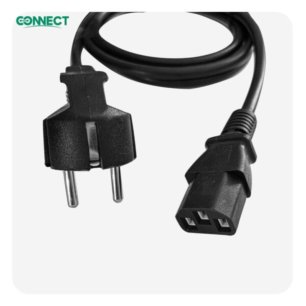 کابل برق پاور کامپیوتر CONNECT طول ۱.۵ متر
