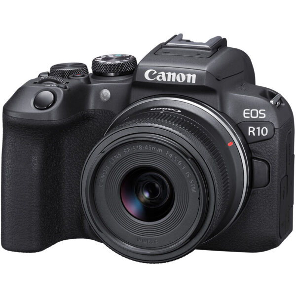 نمای زاویهدار دوربین Canon EOS R10 نمای زاویهدار دوربین Canon EOS R10