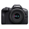نمای زاویه‌دار دوربین Canon EOS R100
