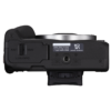نمای جانبی Canon EOS R50 نمای جانبی دوربین بدون آینه کانن EOS R50