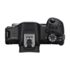 نمای بالای Canon EOS R50 نمای بالای دوربین کانن EOS R50 و کلیدهای کنترل