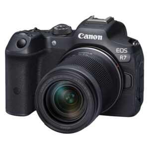 دوربین کانن EOS R7 با لنز RF-S 18-150mm دوربین کانن EOS R7 با لنز RF-S 18-150mm