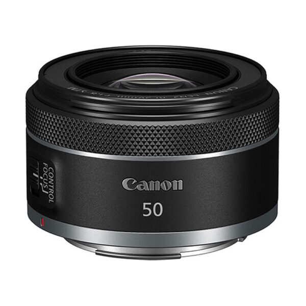 نمای جانبی لنز Canon RF 50mm f1.8 نمای جانبی لنز Canon RF 50mm f1.8