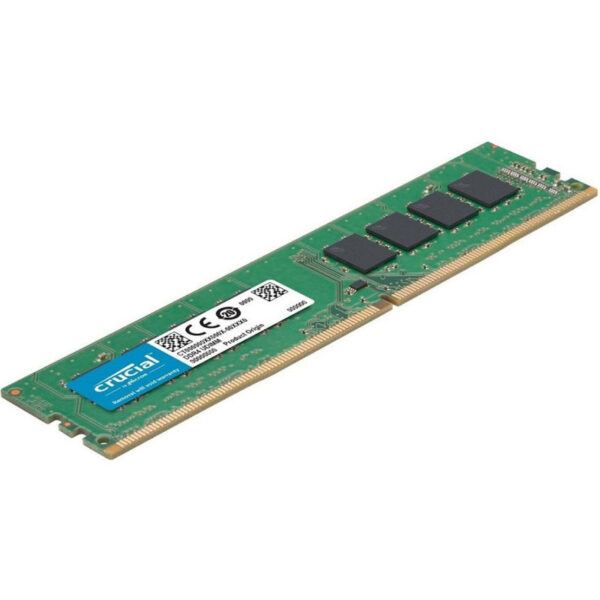 crucial-16gb-ddr4-3200mhz-cl22-desktop-ram-morvaridmarket حافظه رم دسکتاپ کروشیال DDR4 ظرفیت 16 گیگابایت 3200MHz CL22