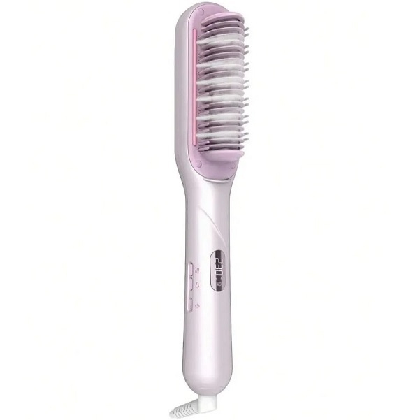 برس حرارتی بخاردار شیگلم Hydra Shot Steam Straightening Brush Pro صورتی