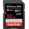 نمای پشت کارت حافظه SanDisk Extreme Pro 32GB
