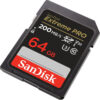 نمای پشت بسته‌بندی کارت حافظه SanDisk Extreme Pro 64GB