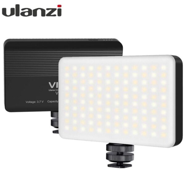 چراغ LED قابل‌حمل Ulanzi VL120 RGB برای نورپردازی تولید محتوا